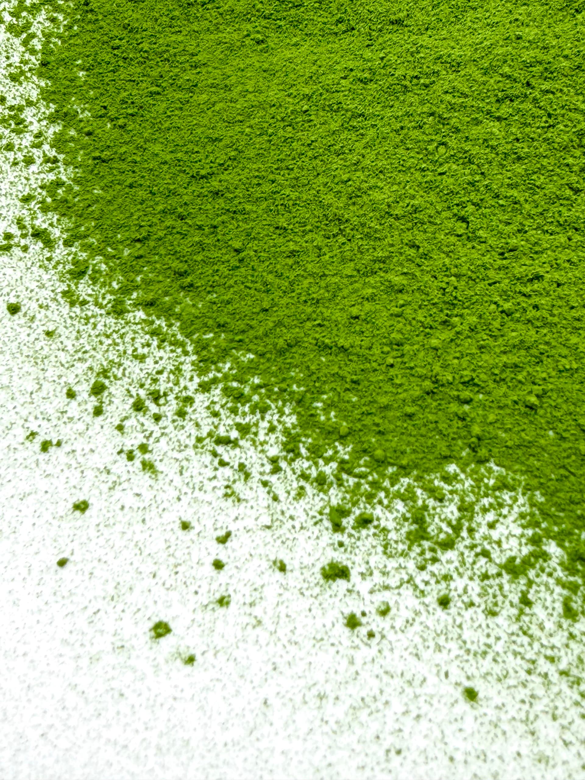 Stone-milled matcha powder